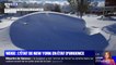 États-Unis: 2 mètres de neige tombés en 24h dans l'État de New York