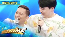 It's Showtime family happily recalls the winning moments of 'Team Jhong-Ryan' in Magpasikat 2022