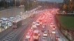 İstanbul’da ara tatilin ardından trafik yoğunluğu
