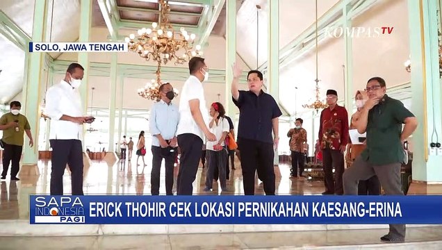 Bersama Bahlil & Pratikno, Erick Thohir Pastikan Persiapan Pernikahan Kaesang-Erina Berjalan Optimal