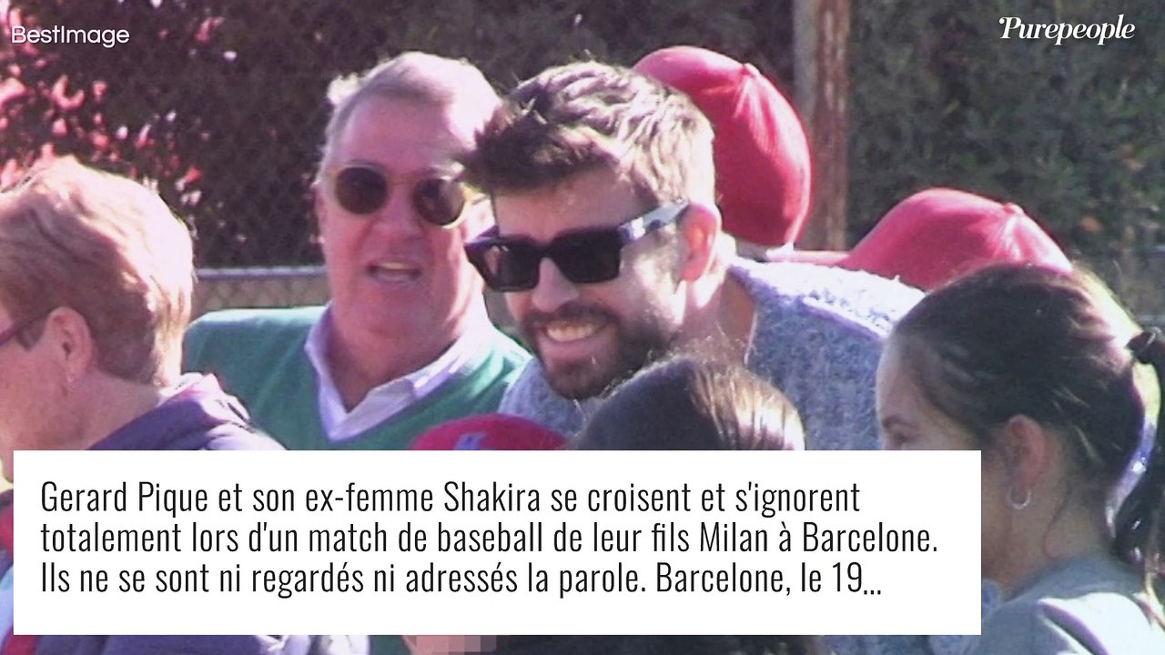 Gerard Piqué séparé de Shakira : retrouvailles glaciales, ils s'ignorent à un match de baseball de leur fils Milan