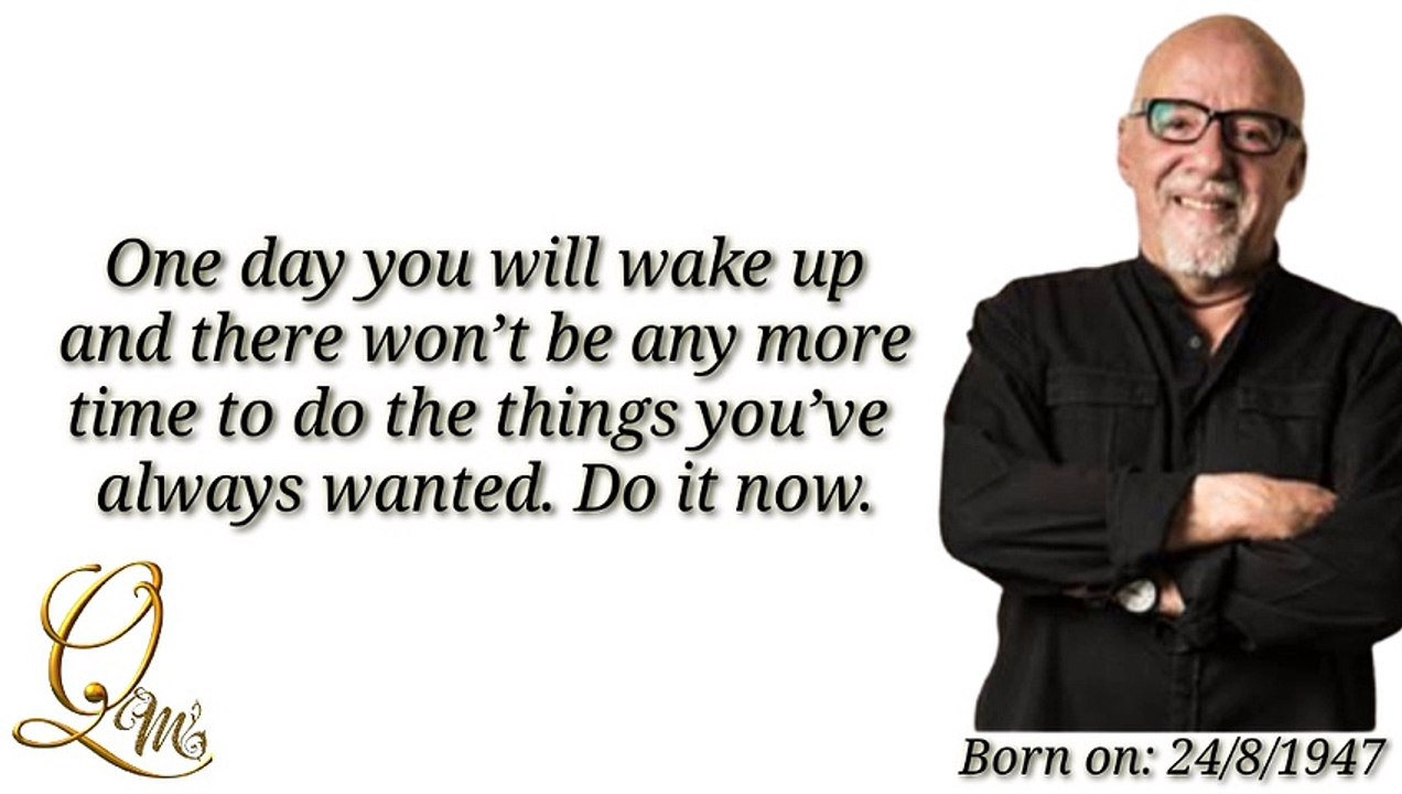 Paulo Coelho Quotes About Success //Best Quotes of Paulo Coelho