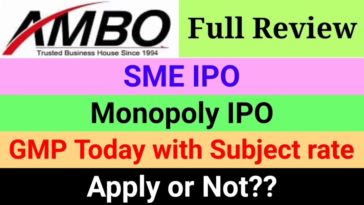 Ambo Agritec ipo review, Business Modal, ipo GMP today, apply or not,, | View Of Money.