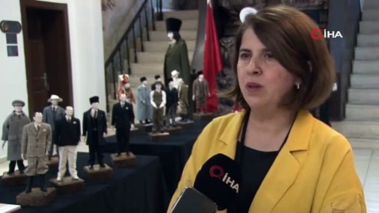 20 kişilik ekip 1.5 yılda Atatürk’ün 15 farklı elbisesinin birebir aynısını dikti
