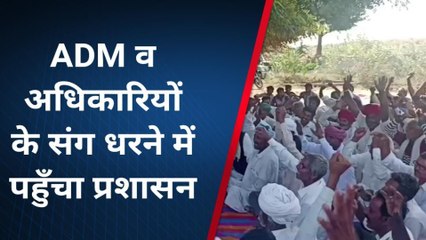 सांचोर : जल समाधि की चेतावनी के बाद खोले रतोड़ा वितरिका के गेट, देखें खबर