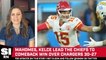 Mahomes & Kelce Help Secure Win Over Chargers