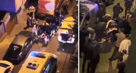 İstanbul’da sokak ortasında bacağından vuruldu