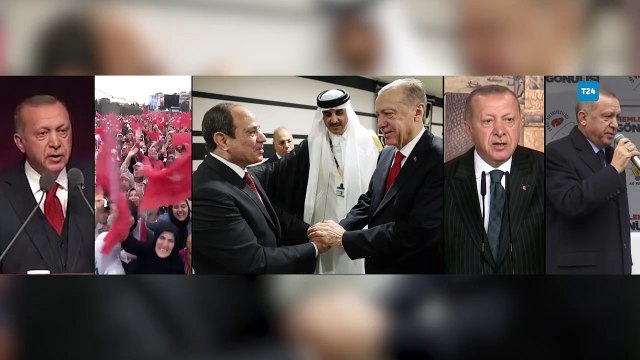 Sisi ile görüşen Erdoğan'ın geçmişteki Sisi darbecidir, zalimdir, demokrat değildir sözleri yeniden gündem oldu