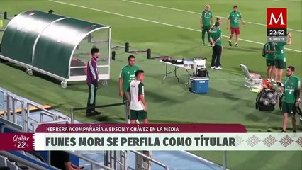 Rogelio Funes Mori se perfila para ser el centro delantero del Tri ante Polonia