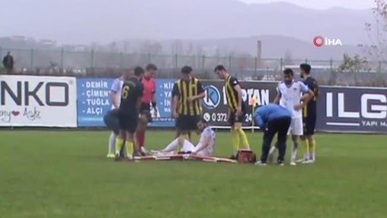 Amatör Lig maçında olaylar çıktı