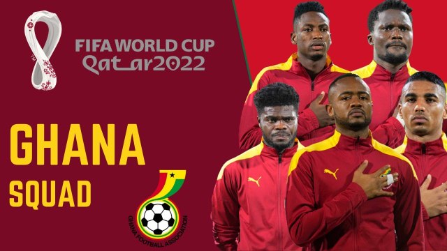 GHANA Official Squad FIFA World Cup Qatar 2022 | FIFA World Cup Qatar 2022