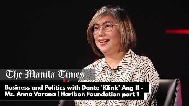 Business and Politics with Dante 'Klink' Ang II - Ms. Anna Varona | Chief Operating Officer, Haribon Foundation part 1