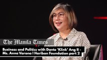 Business and Politics with Dante 'Klink' Ang II - Ms. Anna Varona | Chief Operating Officer, Haribon Foundation part 2