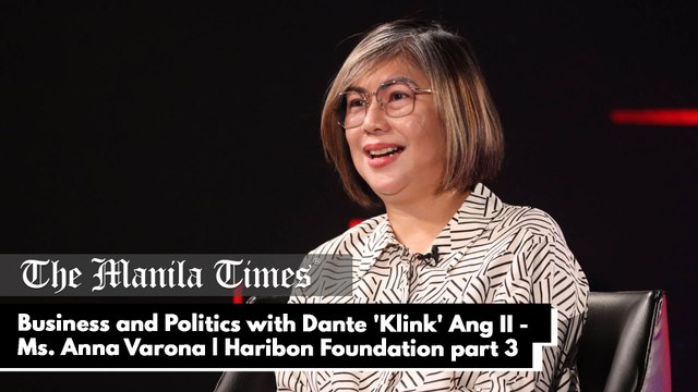 Business and Politics with Dante 'Klink' Ang II - Ms. Anna Varona | Chief Operating Officer, Haribon Foundation part 3