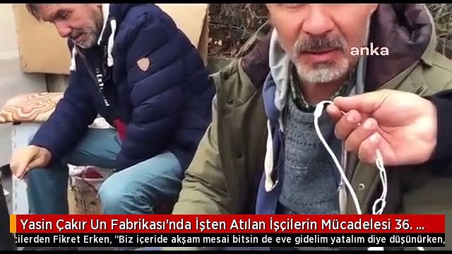Yasin Çakır Un Fabrikası'nda İşten Atılan İşçilerin Mücadelesi 36. Gününde Devam Ediyor: 'Grev Alanı Bir Okuldur' Diyorlar, Hakikaten Öyleymiş