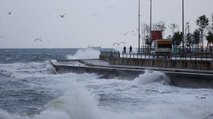 Marmara Denizi'nde Lodos etkisi