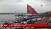 Marmara'da lodos şiddetini artırdı