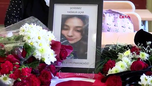 İstiklal'deki terör saldırsında yaşamını yitiren Yağmur okulunda anıldı