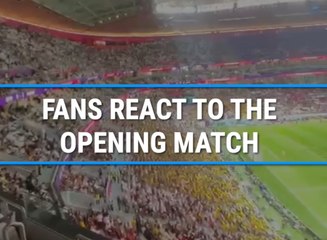 Fans' Exciting Reactions to the 2022 FIFA World Cup Opening Match ⚽