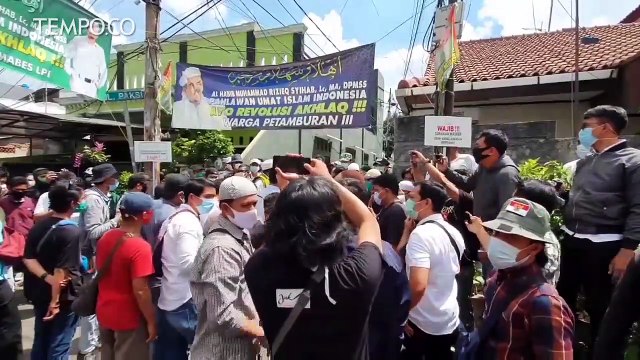 Dihadang Laskar FPI, Polisi Batal Layangkan Surat Pemanggilan untuk Rizieq Shihab