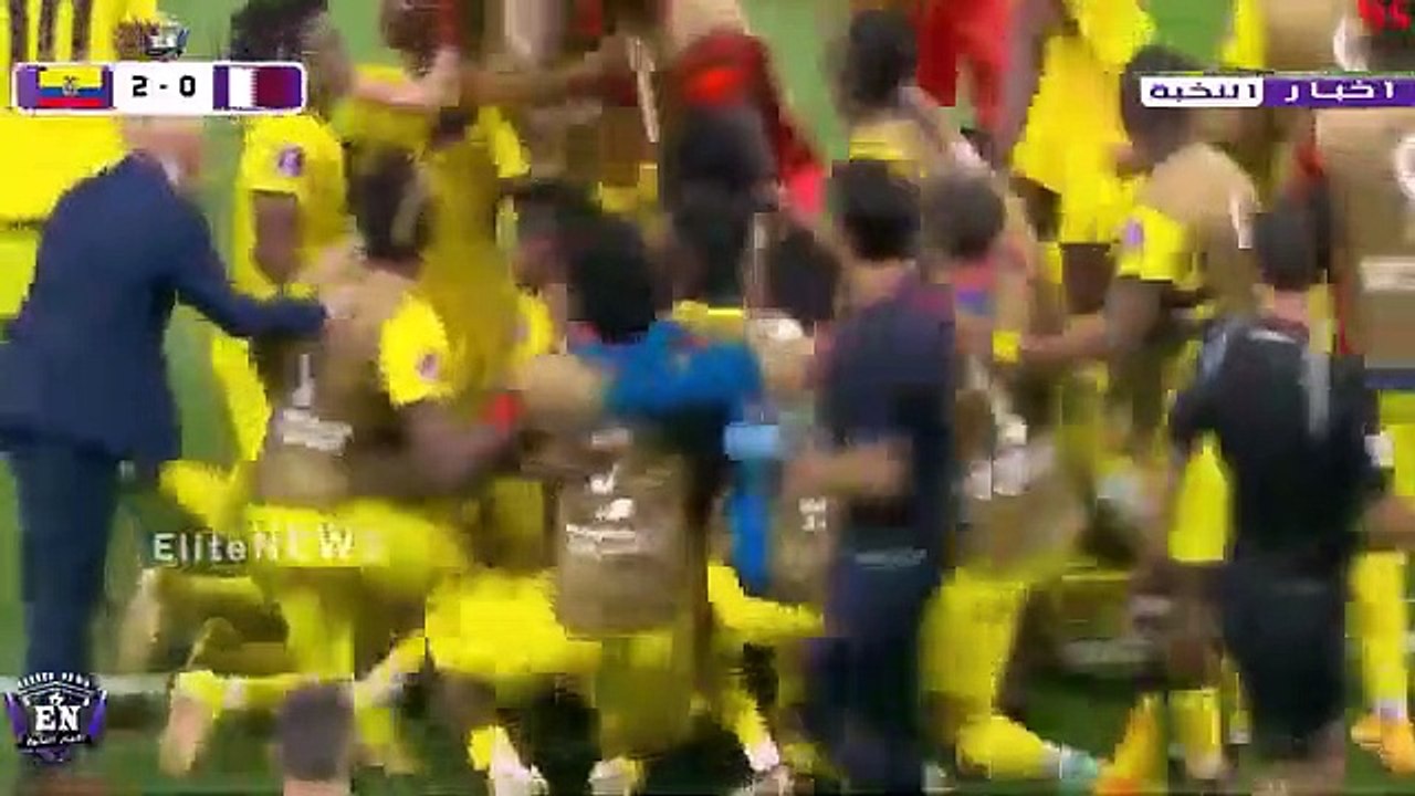 ملخص كامل مباراة قطر 0_2  الإكوادور   اهداف المباراة كاملة   كأس العالم