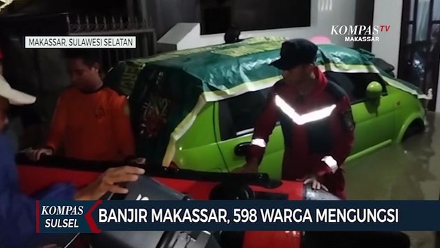 Hujan Deras Guyur Kota Makassar, Banjir Di 22 Titik