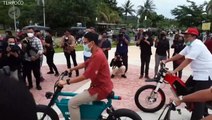Sandiaga Uno: Sepeda Listrik Dongkrak Promosi Wisata Mandalika