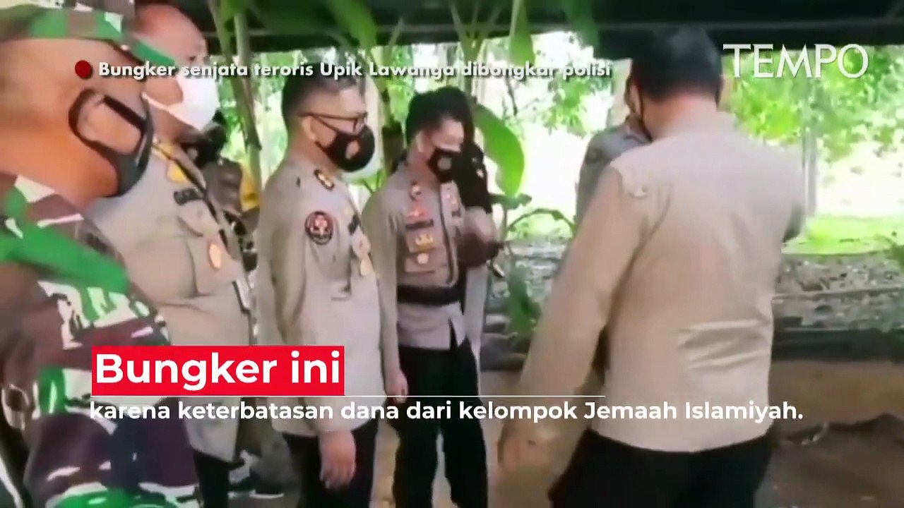 Bungker Teroris Perakit Bom JW Marriott Dibongkar Polisi