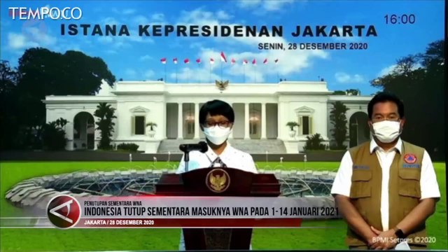 Cegah Varian Baru Virus Corona, Indonesia Tutup Akses Masuk Bagi WNA