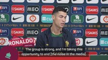 'Stop talking about me' - Ronaldo fires back at the media