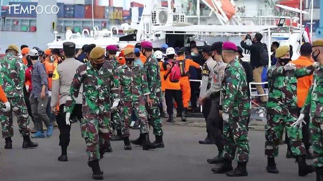 Hingga Hari Ketiga Pencarian, Total 40 Kantung Jenazah Korban Jatuhnya Sriwijaya Air