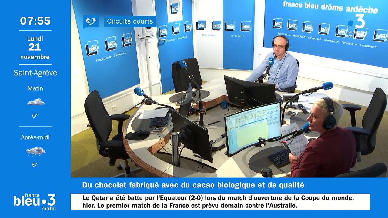 À Lamastre, "Songes et Cacao", de la pâte à tartiner et des tablettes de Chocolat cru