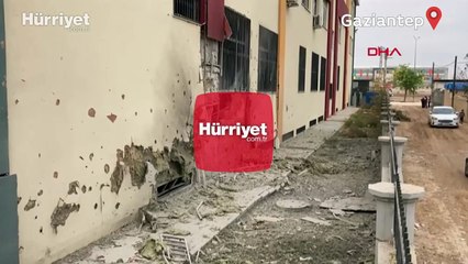 Gaziantep Karkamış'a roketli saldırı! İlk görüntüler