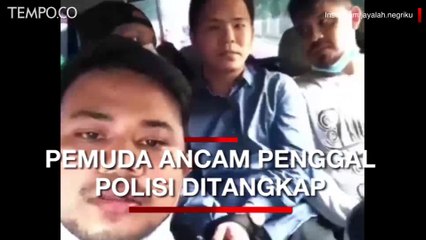 Pemuda Ancam Penggal Polisi Penangkap Rizieq Shihab Akhirnya Diciduk