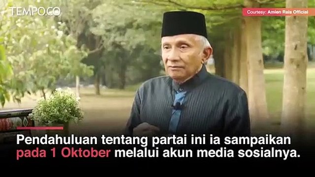 Amien Rais Resmi Dirikan Partai Baru, Bernama Partai Ummat | 60 Seconds