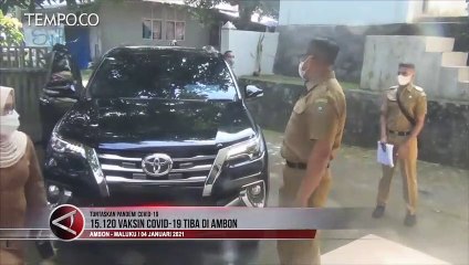 15.120 Vaksin Covid-19 Tiba di Ambon