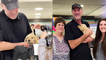 Girl flies out of state to deliver pup to strangers!