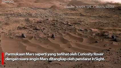 Ini Penampakan Permukaan Mars