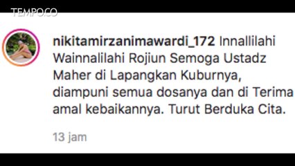 Pernah Berseteru, Nikita Mirzani Berduka Dengar Maheer At-Thuwailibi Meninggal