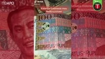 Benarkah Ini Uang Rp 100 Bergambar Jokowi Hasil Redenominasi?
