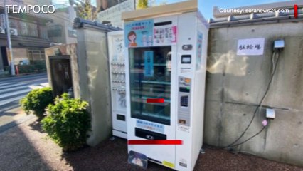 Jepang Jual Alat Tes PCR Lewat Vending Machine