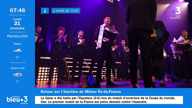 Mister IDF 2022 : Raphaël Aureau, 21 ans, représentera l'Ile-de-France au concours Mister France 2023