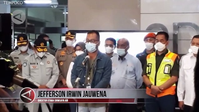 Sriwijaya Air Berjanji Dampingi Keluarga Korban Dalam Pencarian Pesawat SJ-182