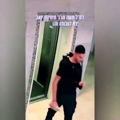 Tasması asansöre sıkışan köpeğe polisten hayati müdahale