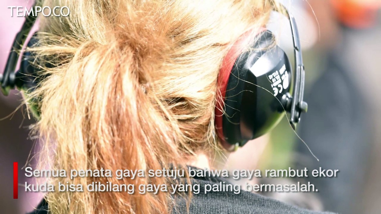 Gaya Rambut yang Tanpa Disadari Bikin Rambut Rusak