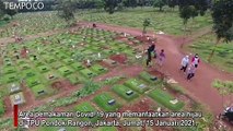Blok Makam Covid-19 TPU Pondok Rangon untuk Jenazah Muslim Sudah Penuh