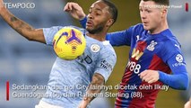 Liga Inggris: Manchester City Menang Mudah atas Crystal Palace, Skor 4-0