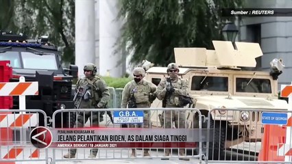 Jelang Pelantikan Biden, Amerika Serikat Dalam Siaga Tinggi