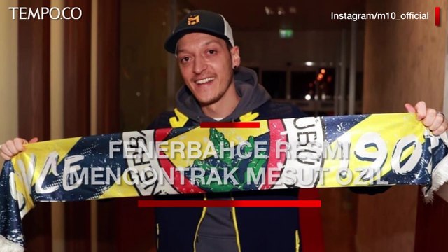 Mesut Ozil Resmi Pindah dari Arsenal ke Fenerbahce