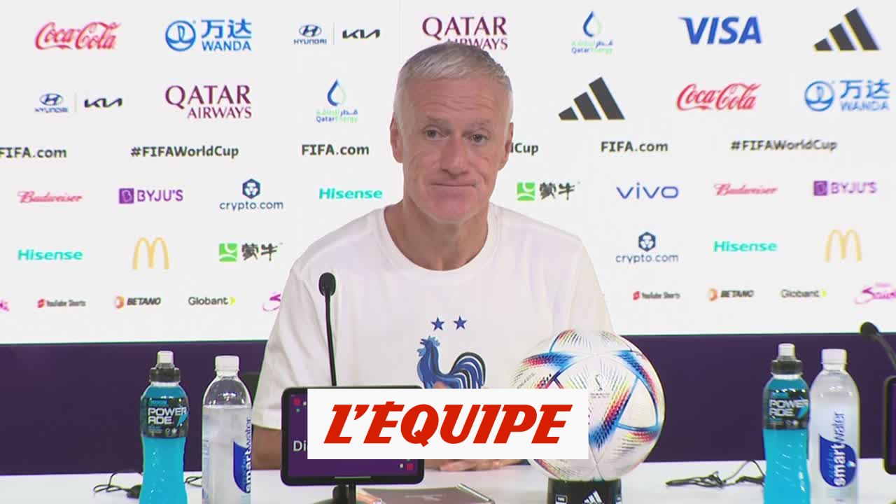 Deschamps : «Varane est apte et disponible» - Foot - CM 2022 - Bleus